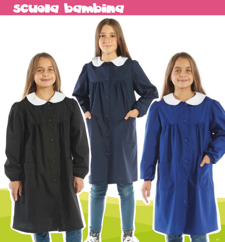 Grembiule scuola bimba vari - grembiule,