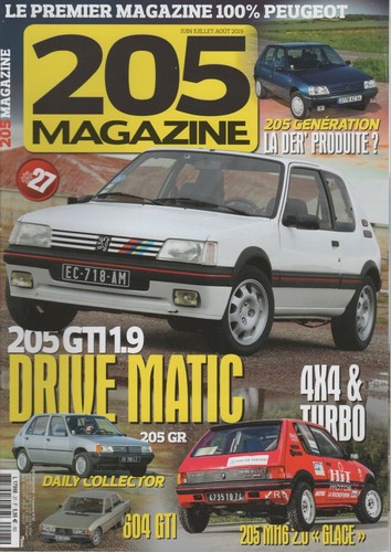 205 magazine peugeot - 205,