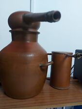 Alambicco/Distillatore Artigianale in rame, realizzato a mano. Mai utilizzato.