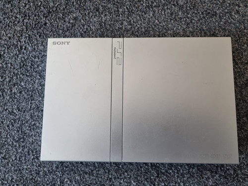 Console silver ps2 playstation - silver,