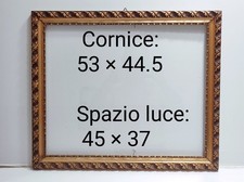 Cornice antica dorata barocca