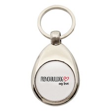 Portachiavi French Bulldog my