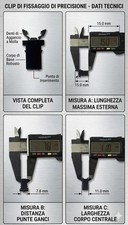 Kit Di N.2 Molla Gancio Clip