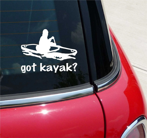 Got kayak adesivo grafico - adesivo,