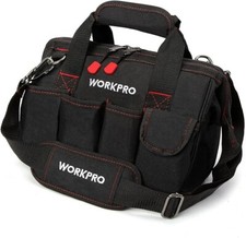 Workpro W081020 a compact Borsa porta Attrezzi a Bocca Larga 30,5 Cm