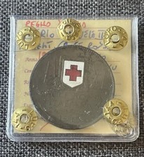 REGNO ITALIA - MONETA GETTONE DI GUERRA CROCE ANNO 1915 MILANO JOHNSON ??