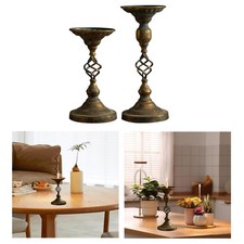 Porta di candele in metallo