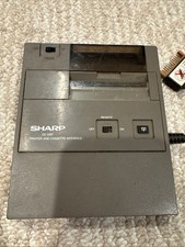 Interfaccia cassetta stampante vintage Sharp CE-126P con custodia originale non testata s