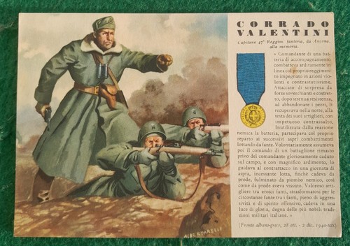 Cartolina medaglia oro valore - cartolina,