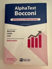 9788848320993 Alpha test. bocconi. manuale di preparazione. per ...4Âª early ses