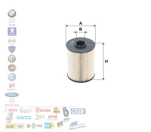 Filtro carburante per ford - per,