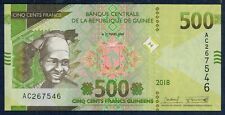 GUINEA - 500 FRANCHI 2018   Quasi Fior di Stampa - Gian 7