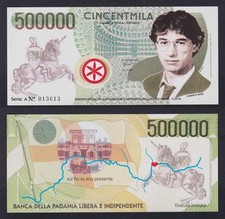 Italia Lega Nord Bossi 500000