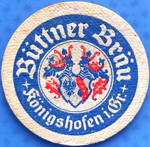 Alter bierdeckel büttner - alter,