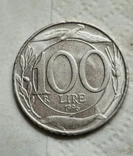 Moneta da 100 Lire Minerva