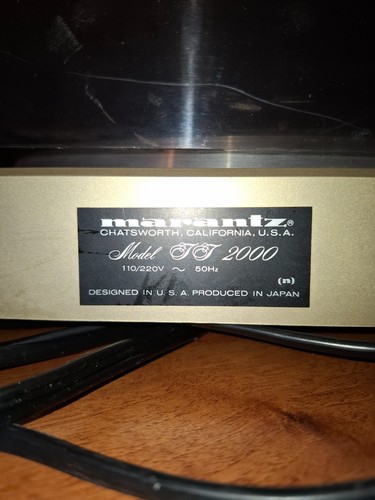Giradischi marantz tt2000 - giradischi,