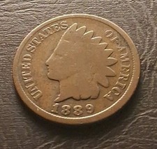1889 Indian Head One Cent U.S