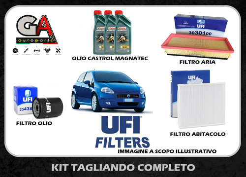 Kit tagliando fiat grande - kit,