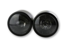 Led doppio faro nero ducati - faro,