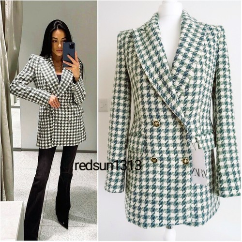 Giacca blazer doppiopetto zara - giacca,