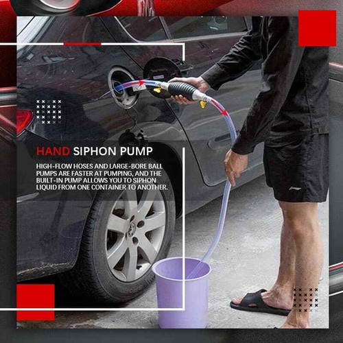 Sifone manuale manuale pompa