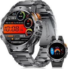 Smartwatch Uomo con Effettua o Risposta Chiamate, 1.43" HD Orologio...