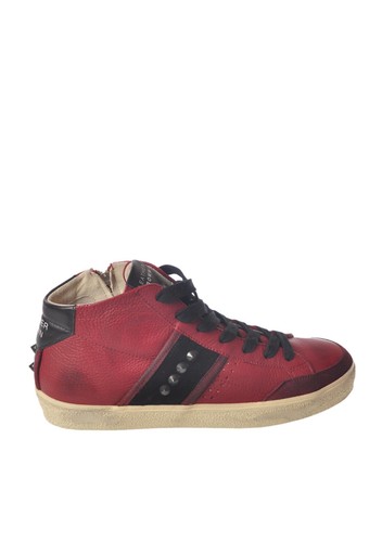 Leather crown uomo scarpa - crown,