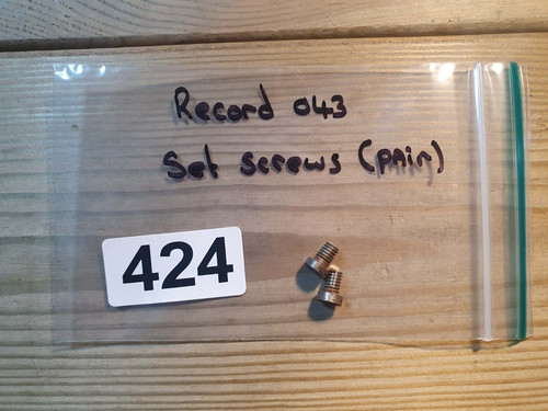 Vintage record 043 - plane, pair