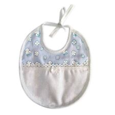 Bavaglino con inserto di tela