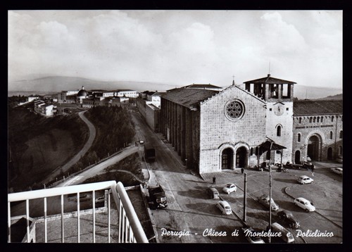 Perugia cartolina chiesa - chiesa, di