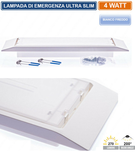 Lampada emergenza led - lampada, a