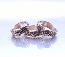 anello onore tedesco argento