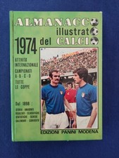 Almanacco illustrato del calcio 1974 edizioni panini modena