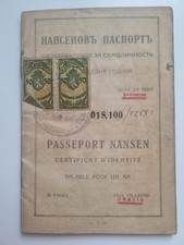 Passaporto NANSEN Bulgaria 1929