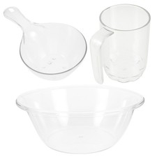  1 Set lavabo rotondo in