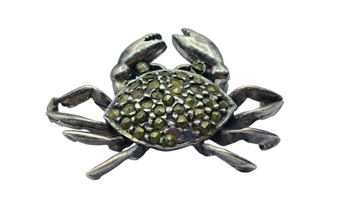 Vintage sterling silver cancer - silver,