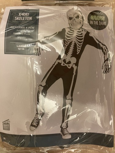 Costume scheletro raggi - a,