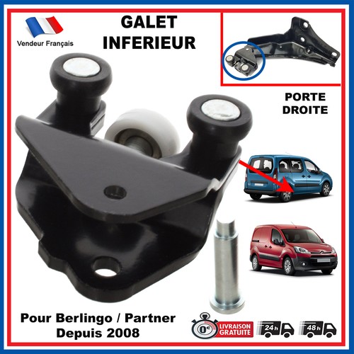 Roulette guide galet bas - roulette,