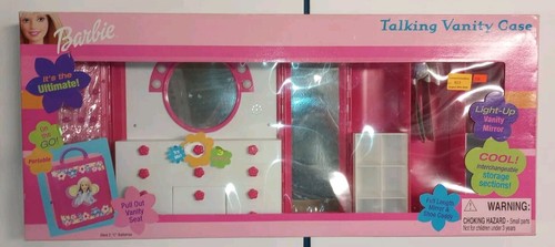 Raro barbie talking vanity - barbie,