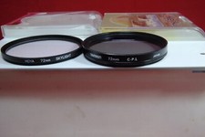 filtro hoya uv 72 mm +filtro