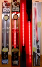 STAR WARS LIGHTSABER FX SPADA LASER RED DARTH VADER ANAKIN SKYWALKER SITH HASBRO