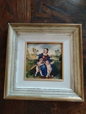 Antico quadro a carattere