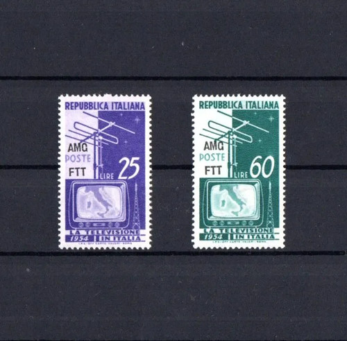 Trieste 1954 serie di 2 - 1954:,