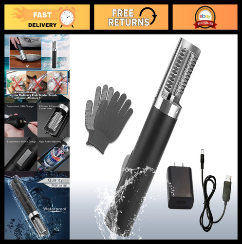 Scaler pesce elettrico - pesce, senza