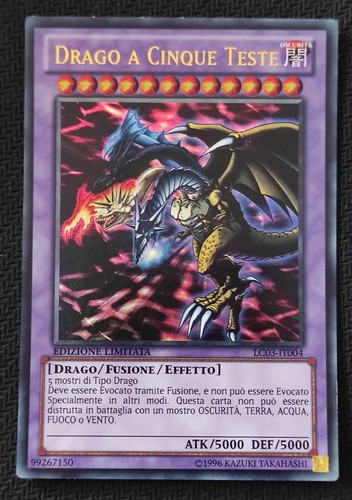 Drago cinque teste ultra - teste,