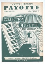 Spartito YVETTE HORNER Payotte