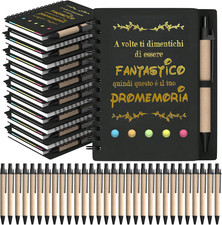 Blocchi Spiralati 30 Pezzi, Regali Di Ringraziamento Giornali Ispiratori Con Pen