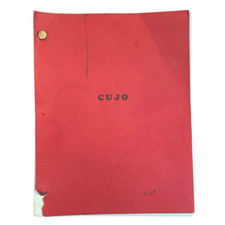 Stephen King / Cujo prima bozza sceneggiatura riveduta, copia equipaggio annotata 1982