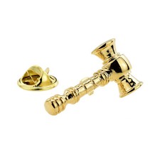 Gold Plated Auctioneers Gavel