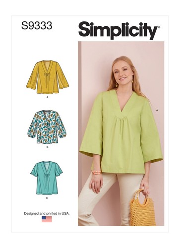 Simplicity 9333 misses top - 9333, misses'